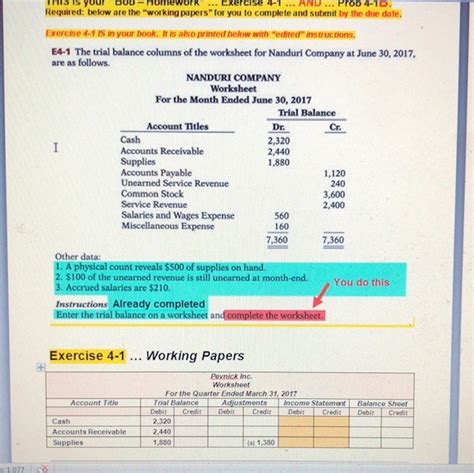 accounting strand sample paper.